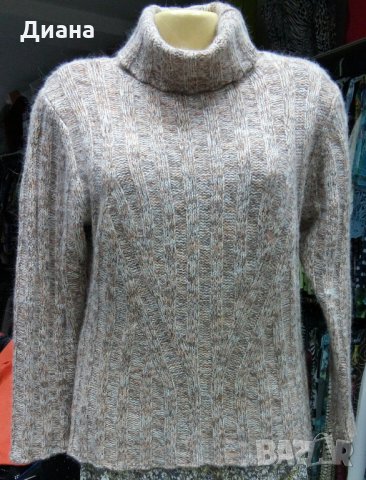 100% кашмир,мерино,ангора,мохер-дамски пуловери с поло яка, снимка 5 - Блузи с дълъг ръкав и пуловери - 35536878