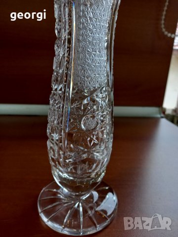 Кристална ваза, снимка 4 - Вази - 34974108
