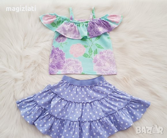 Детски потник и пола за момиче  86см.