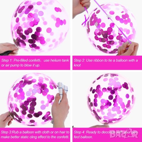 Парти балони, комплект от 60 части B07R7VL4JD, снимка 6 - Други стоки за дома - 43380181