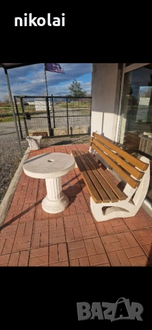 Метални крака за маса и пейка 