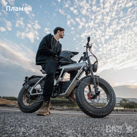 НОВО!! Електрически велосипед Coswheel CT20s 60V/27.5Ah 45+км.ч. , снимка 7 - Велосипеди - 53487054