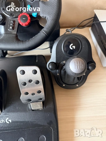 Волан Logitech G29 941-000112 И скоростен лост , снимка 3 - Аксесоари - 53139297