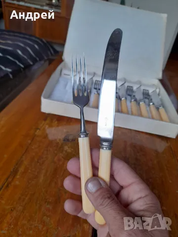 Стар Руски комплект Вилици и Ножове, снимка 6 - Други ценни предмети - 47839205