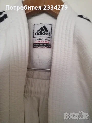 Децко-юношески кимоно и панталон за джудо,,Adidas", снимка 7 - Спортна екипировка - 50812954