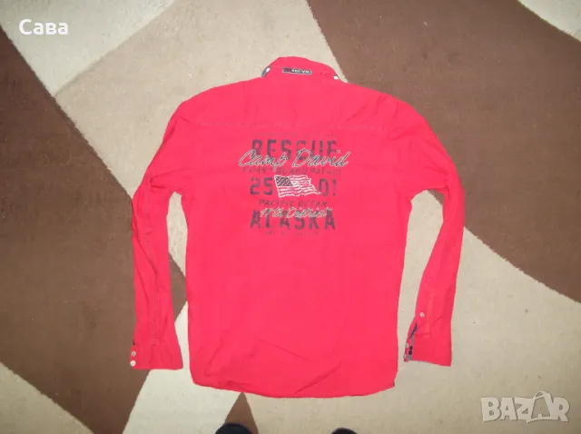 Ризи CAMP DAVID  мъжки,Л и ХЛ, снимка 5 - Ризи - 49831902