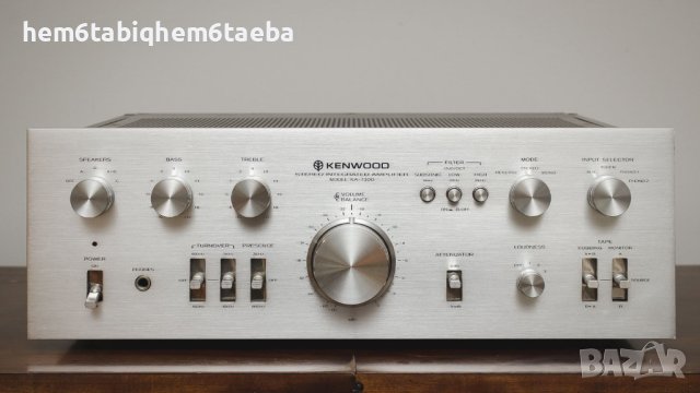 KENWOOD KA 7300 - топ модел усилвател от старата школа