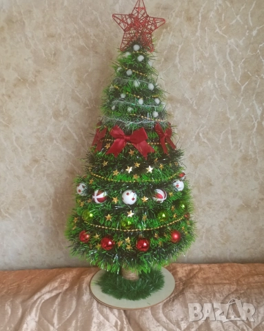Коледна елха, снимка 2 - Декорация за дома - 52534877