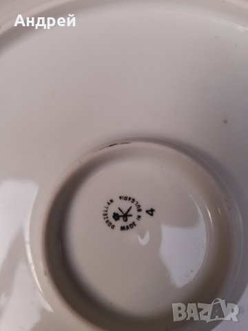 Стара порцеланова чиния,плато #8, снимка 6 - Други ценни предмети - 43383621