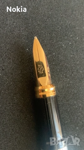 Писалка S.T. Dupont Classique – 18-каратово злато – с оригинална кутия, снимка 6 - Колекции - 52511526