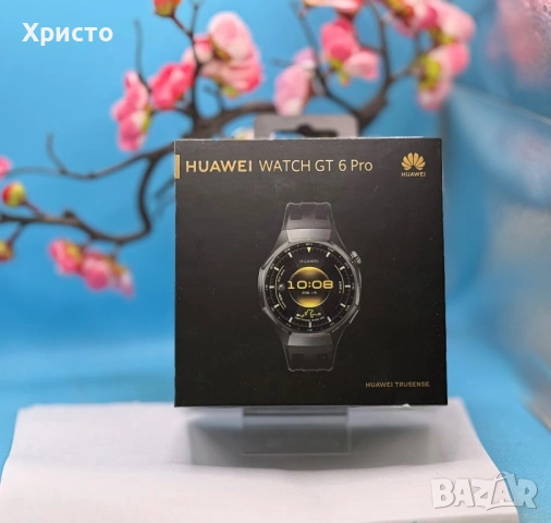 НОВ!!! Смарт часовник Huawei Watch GT 6 Pro, 46MM, Black , снимка 2 - Смарт часовници - 53582267