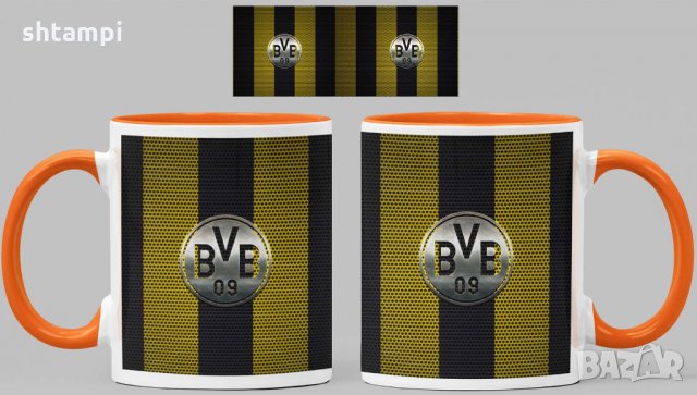 Чаша Борусия Дортмунд Borussia Dortmund Керамична, снимка 2 - Фен артикули - 34783925