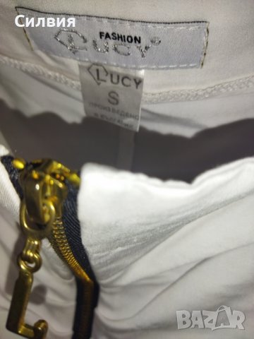 Бяла пола Lucy, снимка 3 - Поли - 37478181