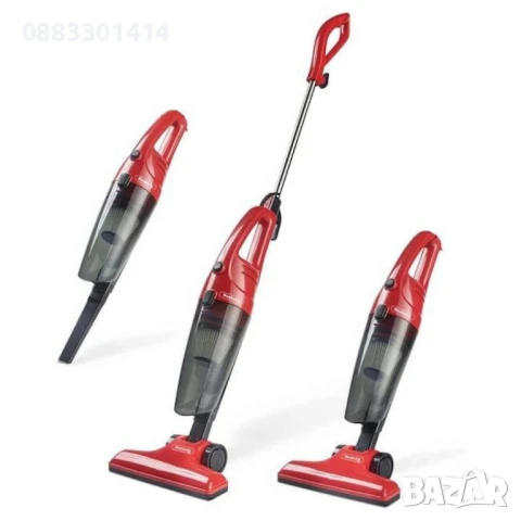 Прахосмукачка вертикална и ръчна 2в1 Rosberg, 600W, 0.8л., Циклон, снимка 9 - Прахосмукачки - 50746894