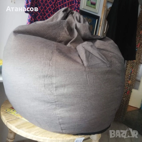 Пуф барбарон, нов, неизползван, снимка 2 - Дивани и мека мебел - 52897661