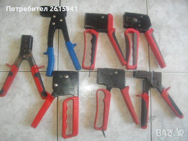 Made in FRANCE-Профи Клещи Монтаж Дюбели в Гипсокартон-М3-М6-EDMA/JUNIOR/RED HEAD/FICHER-Отлични, снимка 2 - Клещи - 37445450