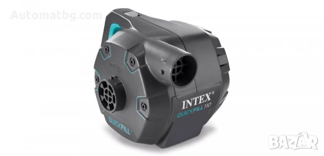 Електрическа помпа за бързо зареждане Automat, 220-240V - INTEX с 3 накрайника, снимка 2 - Аксесоари за велосипеди - 33081460