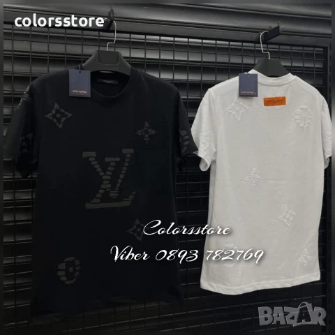 Черна мъжка тениска LouisVuitton/IM36