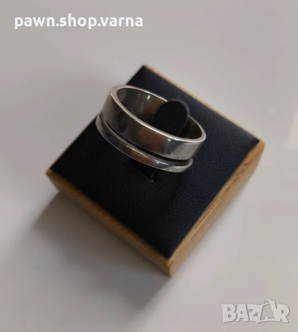 Винтидж сребърен пръстен – 925 проба, снимка 5 - Пръстени - 51141010