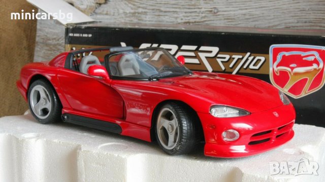 Метална количка: Dodge Viper RT/10 1:12, снимка 6 - Колекции - 32702144