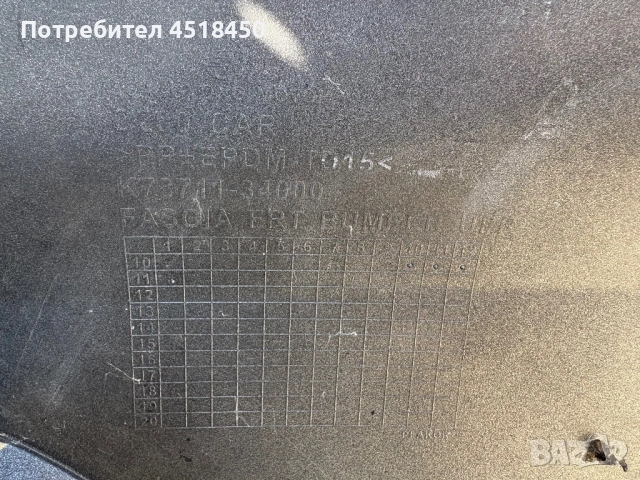 Предна броня за Ssang Yong Korando , снимка 5 - Части - 51584347