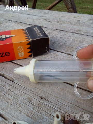 Стар шприц за сладки #6, снимка 4 - Антикварни и старинни предмети - 26353234