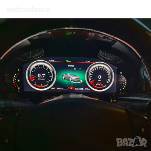 Дигитален километраж LCD 12.3" ​​Maserati Quattroporte GTS 13-20 LINUX, снимка 3 - Аксесоари и консумативи - 49602330