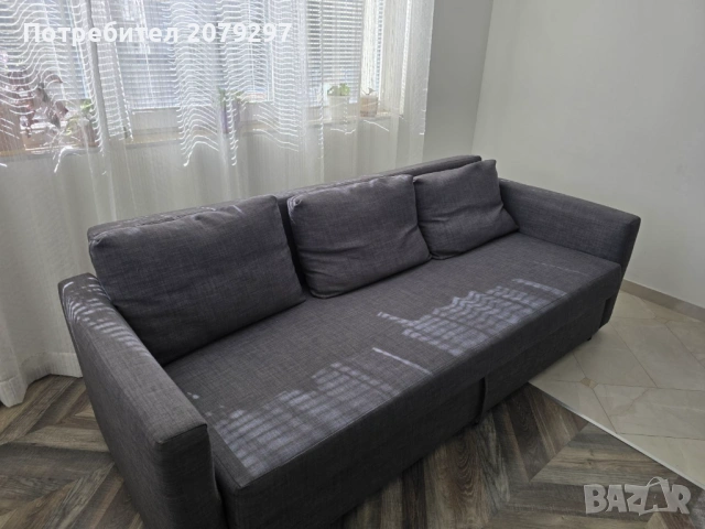 Три местен разтегателен диван, снимка 2 - Дивани и мека мебел - 53174888