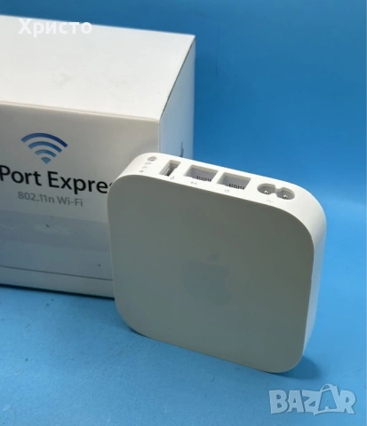 НОВ!!! AirPort Express 802.11n (2-ро поколение), снимка 2 - Рутери - 53388957