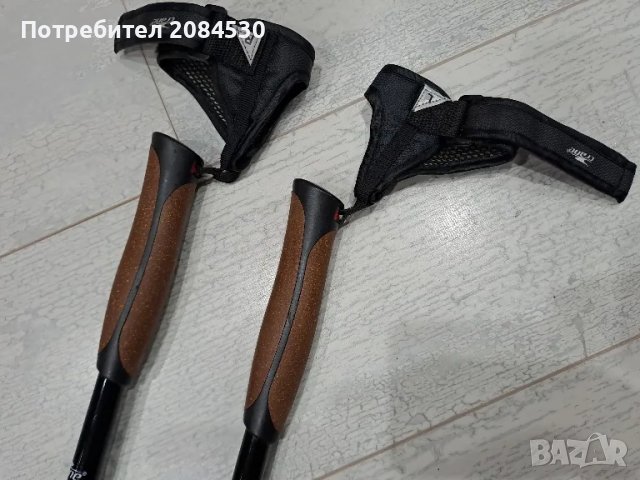 Карбонови щеки за туризъм CRANE-115см