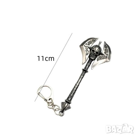 🪓 WOW Двулика брадва с череп / други , снимка 3 - Други ценни предмети - 43020963