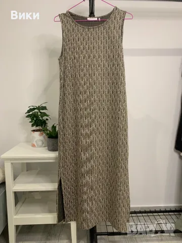 Дълга рокля в размер L, снимка 4 - Рокли - 47301677