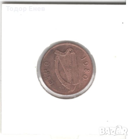 Ireland-1 Penny-1980-KM# 20-non magnetic, снимка 4 - Нумизматика и бонистика - 43837379