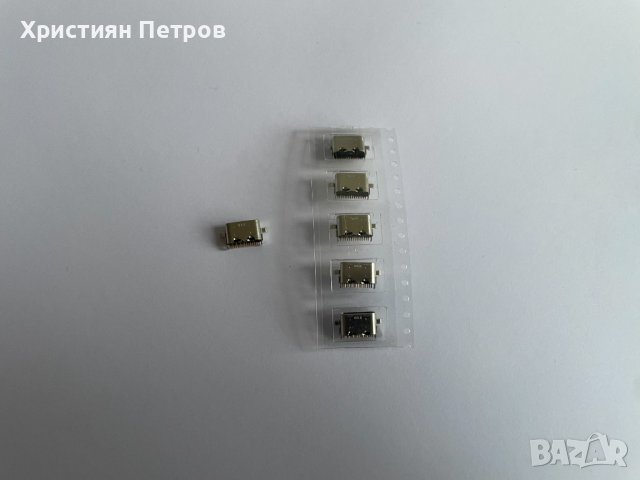 Type C USB букса за зареждане за Samsung Galaxy Tab A7 10.4 2020, снимка 1 - Резервни части за телефони - 43629467
