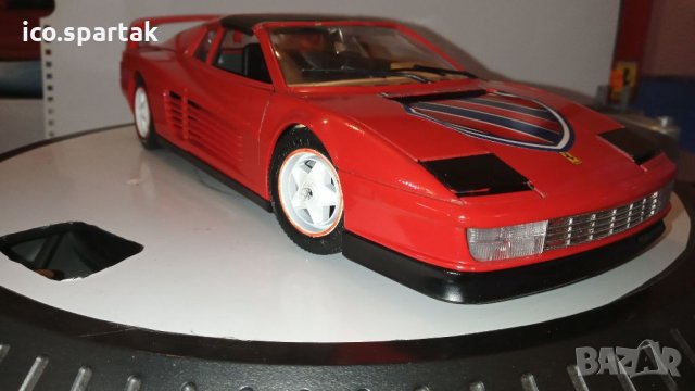 Ferrari Testarossa targa 1:18 Bburago, снимка 3 - Колекции - 32254568