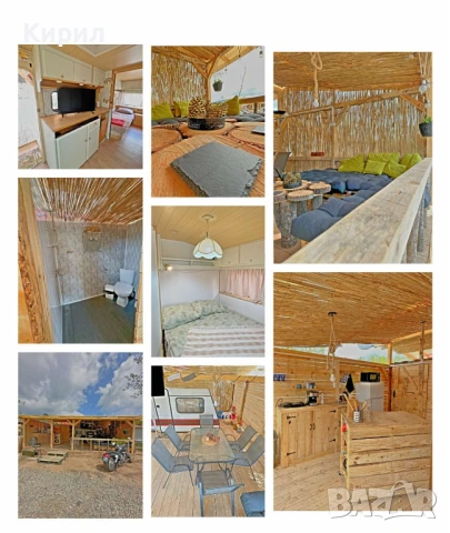 Стационарнa караванa с голям навес на Градина, снимка 15 - Каравани под наем - 53219305