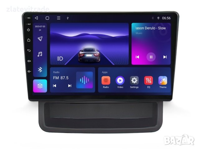 Nissan Primastar Opel Vivaro Renault Trafic 10-14 10" Андроид Навигация , 9698, снимка 2 - Навигация за кола - 43864035