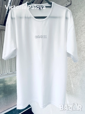 Голяма бяла тениска GUCCI,Италия, снимка 8 - Тениски - 36702529