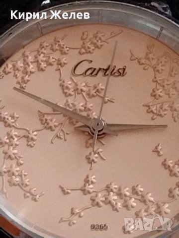 CARTISI QUARTZ ЕЛЕГАНТЕН СТИЛЕН ДИЗАЙН ДАМСКИ ЧАСОВНИК МНОГО КРАСИВ 33278, снимка 4 - Дамски - 38741530