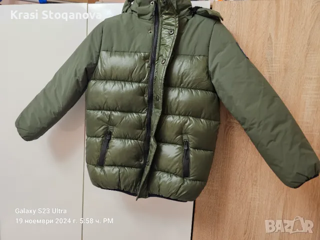 Детско ❄️ЗИМНО❄️❄️Яке със Сваляща се Качулка / Made in Italy ❄️НОВО❄️, снимка 3 - Детски якета и елеци - 48028939