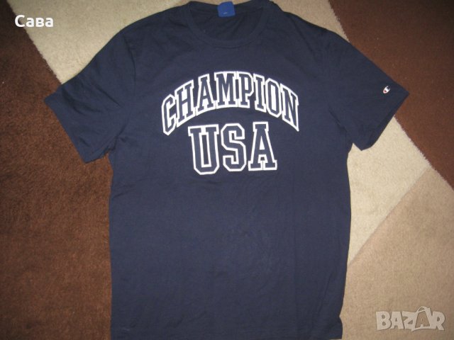 Тениски CHAMPION, QUIKSILVER  мъжки,Л-ХЛ,2-3ХЛ, снимка 3 - Тениски - 32648713