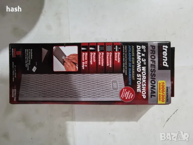Камък за заточване на инструменти DWS/CP8/FC - Classic Pro 8" x 3" инча, двустранен, снимка 14 - Аксесоари за кухня - 48692194