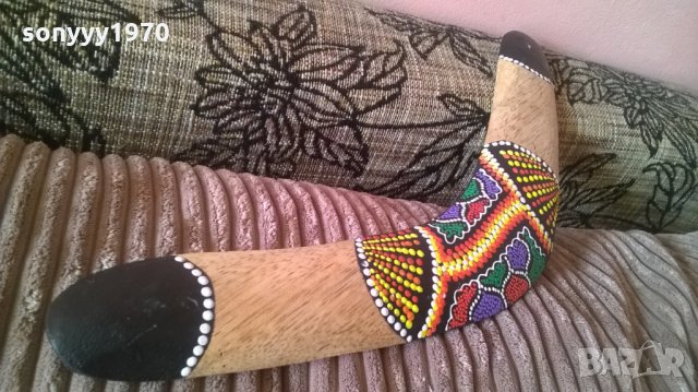 бумеранг-ретро колекция 40х6см-внос швеицария, снимка 3 - Колекции - 27716763