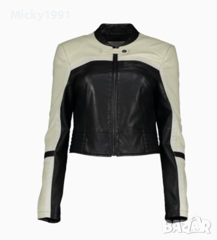 Кожено яке тип байкър FB SISTER , снимка 3 - Якета - 43561538