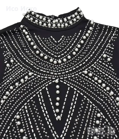 Дамска модерна рокля , снимка 5 - Рокли - 52569409