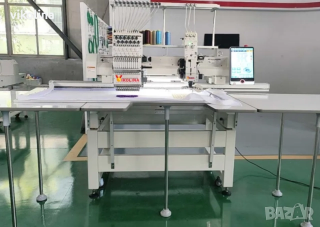 Бродировъчна машина Едноглава 1250 мм. х 550 мм. +  КОРДИНГ ГЛАВА