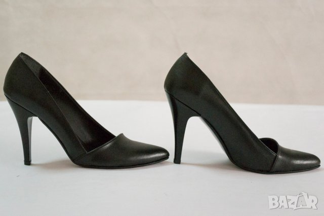 Черни обувки с висок ток марка Issimo , снимка 4 - Дамски обувки на ток - 38471516