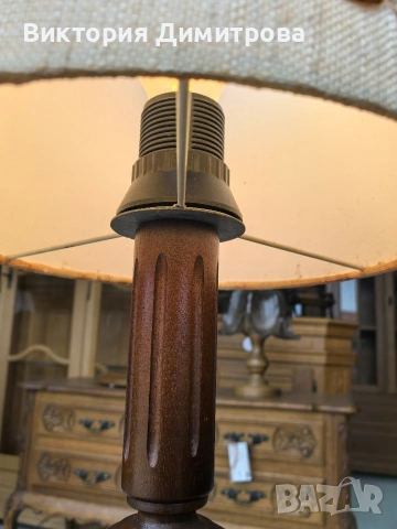 Ретро настолна лампа , снимка 6 - Настолни лампи - 53584100