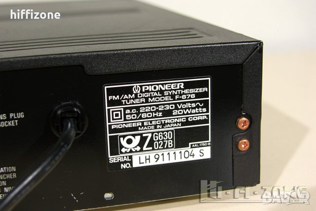 ТУНЕР   Pioneer f-676 , снимка 7 - Ресийвъри, усилватели, смесителни пултове - 34704019