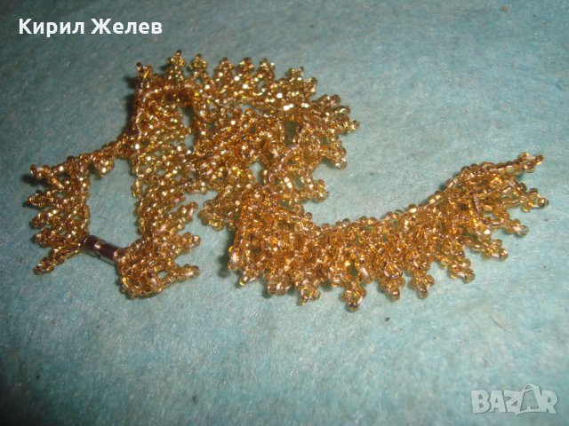 МНОГО КРАСИВА МЪНИСТЕНА ОГЪРЛИЦА КОЛИЕ РЕТРО ВИНТИДЖ СТИЛНО БИЖУ 15043, снимка 3 - Колиета, медальони, синджири - 35364539